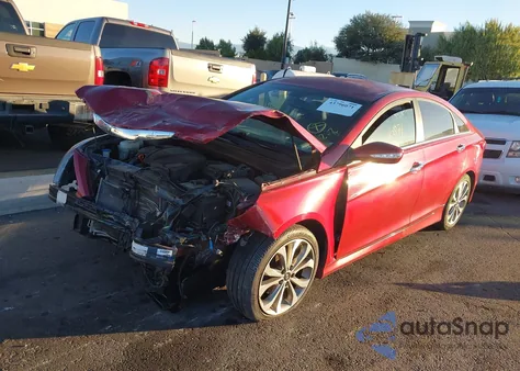 2014 Hyundai Sonata Se from USA, damaged, VIN 5NPEC4AC6EH825323